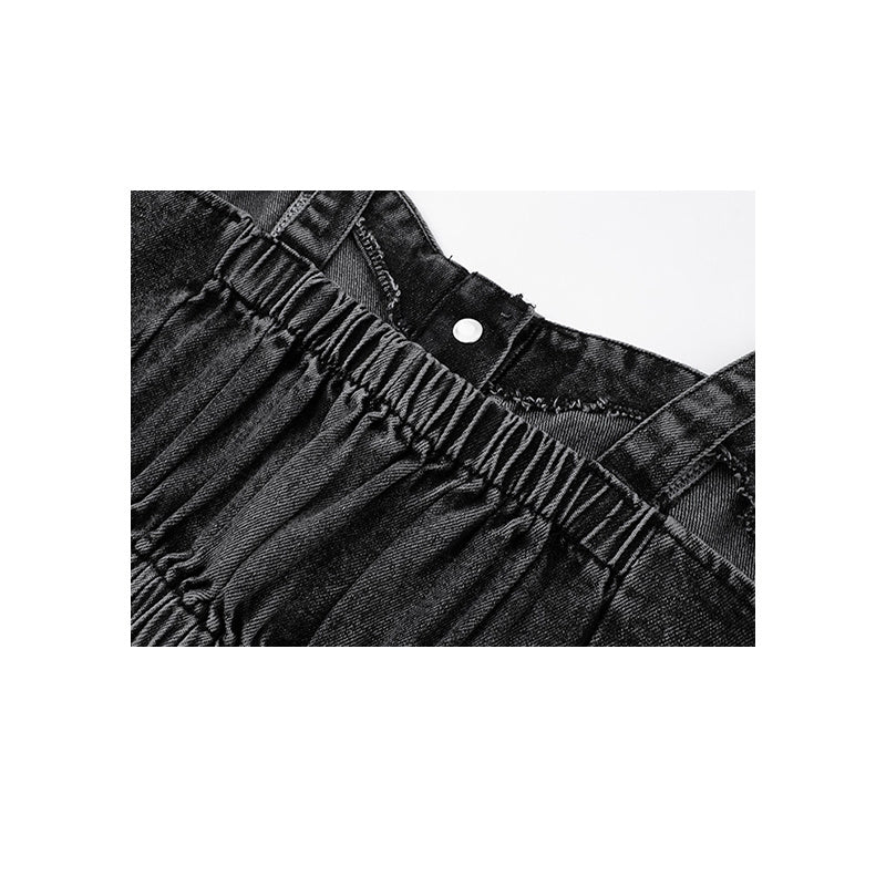 Vest High Waist Cropped Crop Top