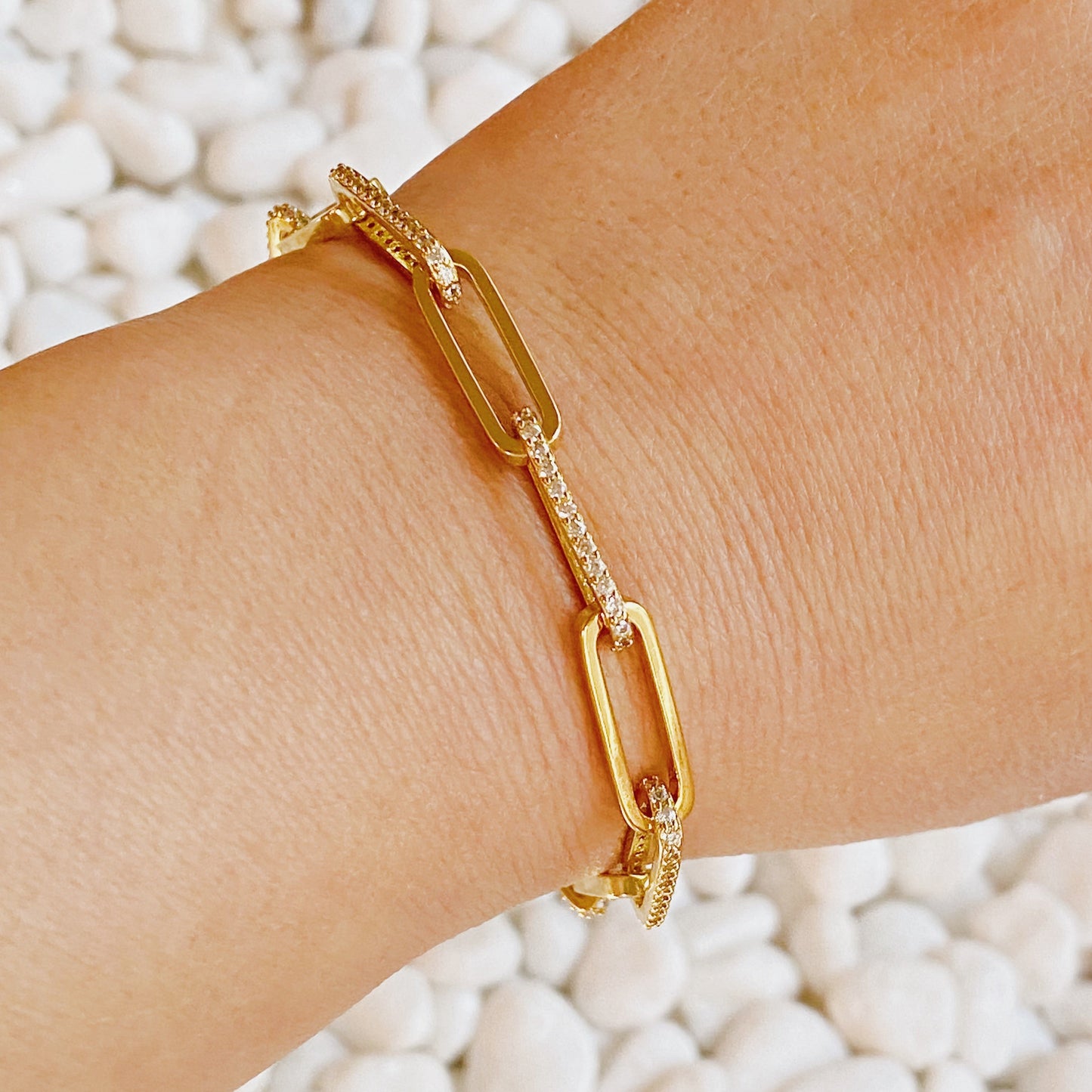 Alternative Shine Link Chain Bracelet by Ellisonyoung.com
