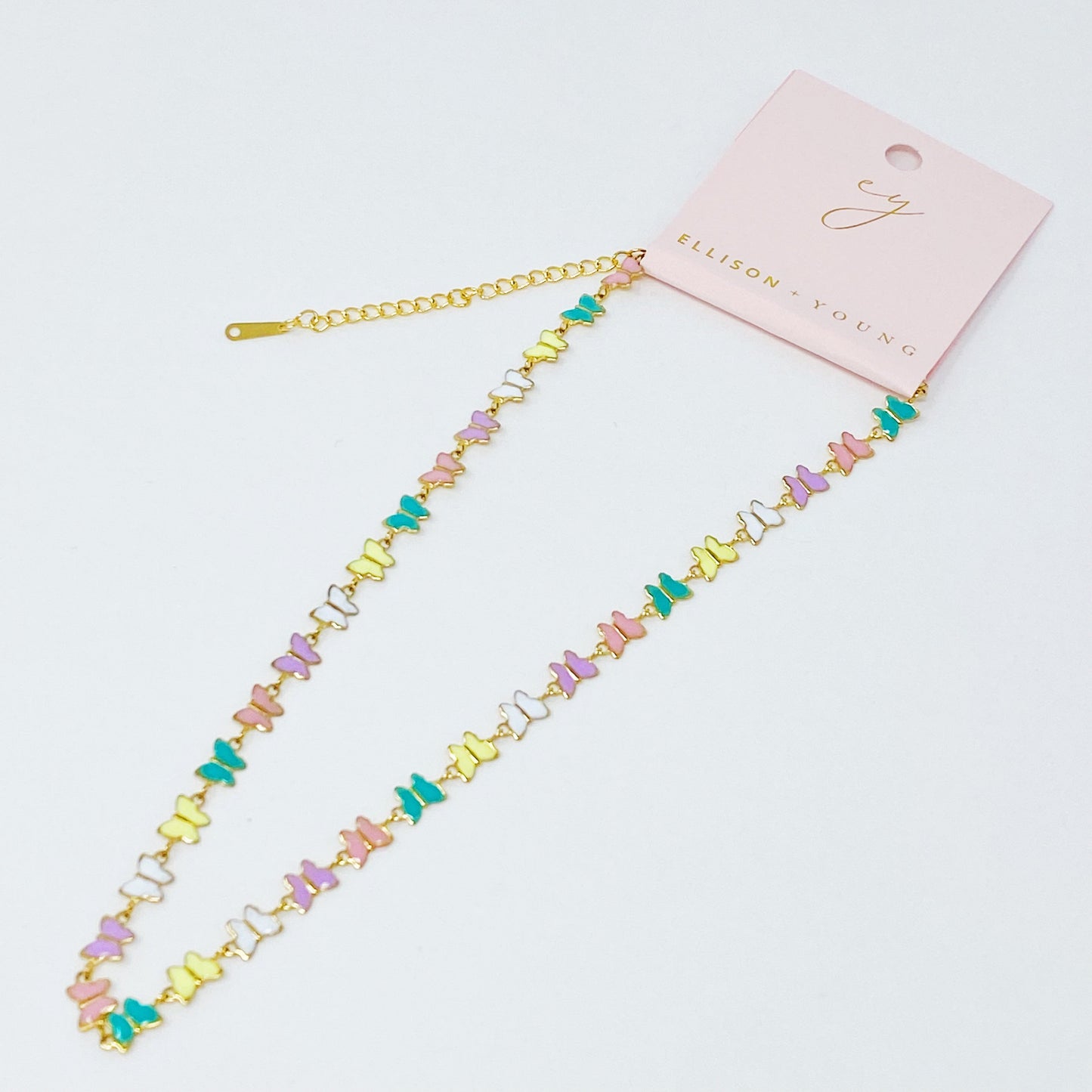Linked Butterflies Necklace by Ellisonyoung.com