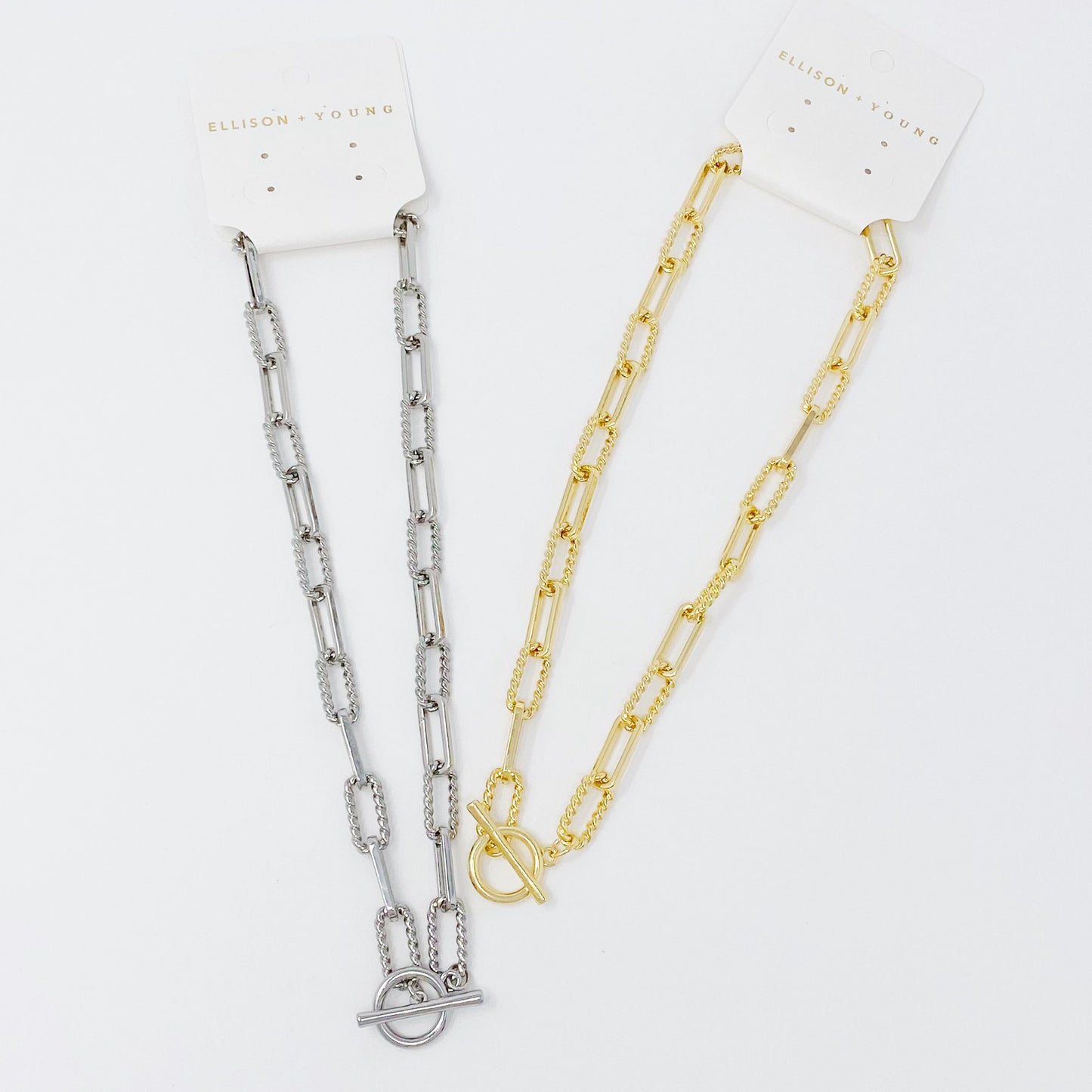 Toggle Chain Link Necklace by Ellisonyoung.com