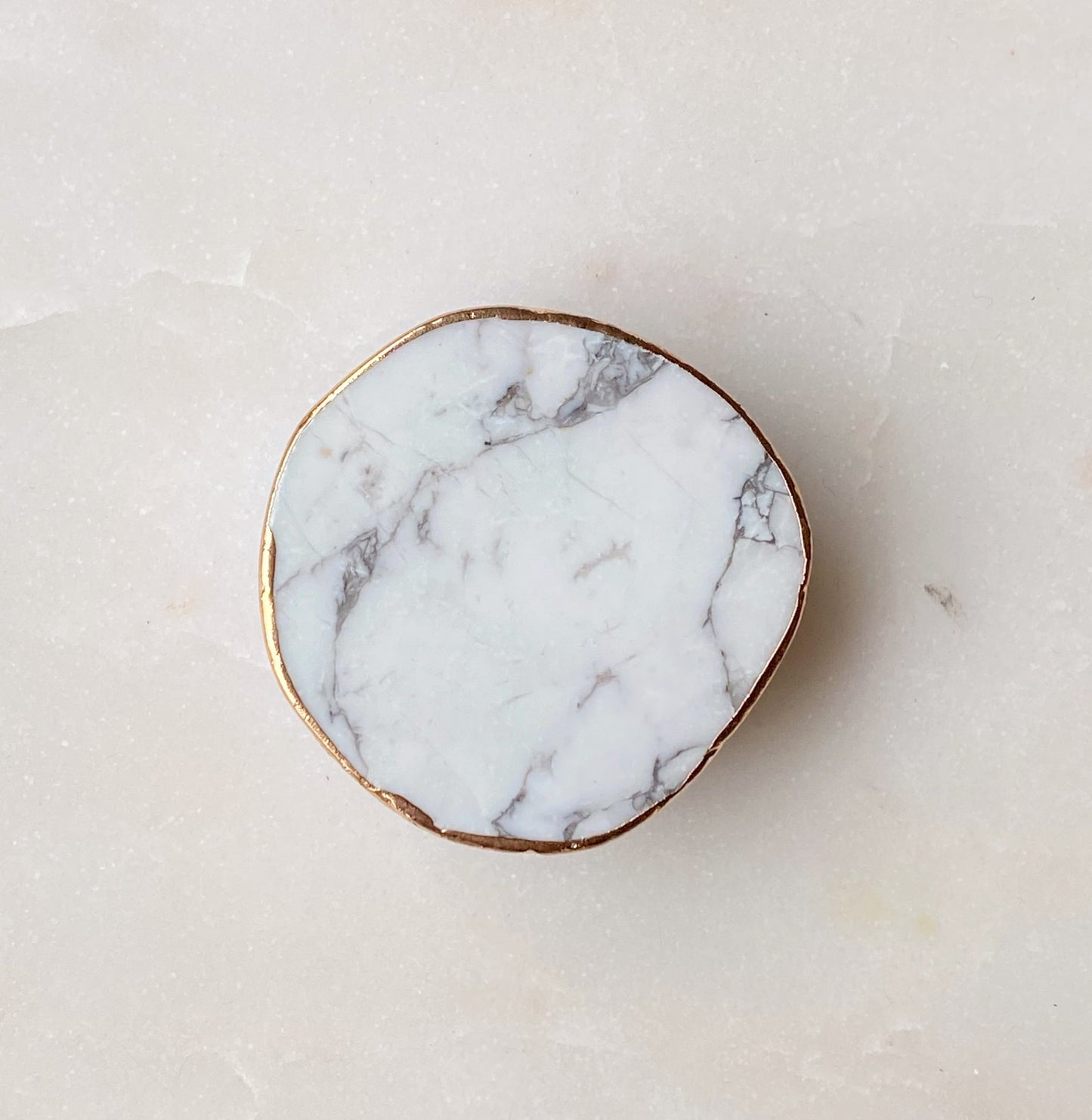 Golden Edge Natural Stone Device Grip by Ellisonyoung.com