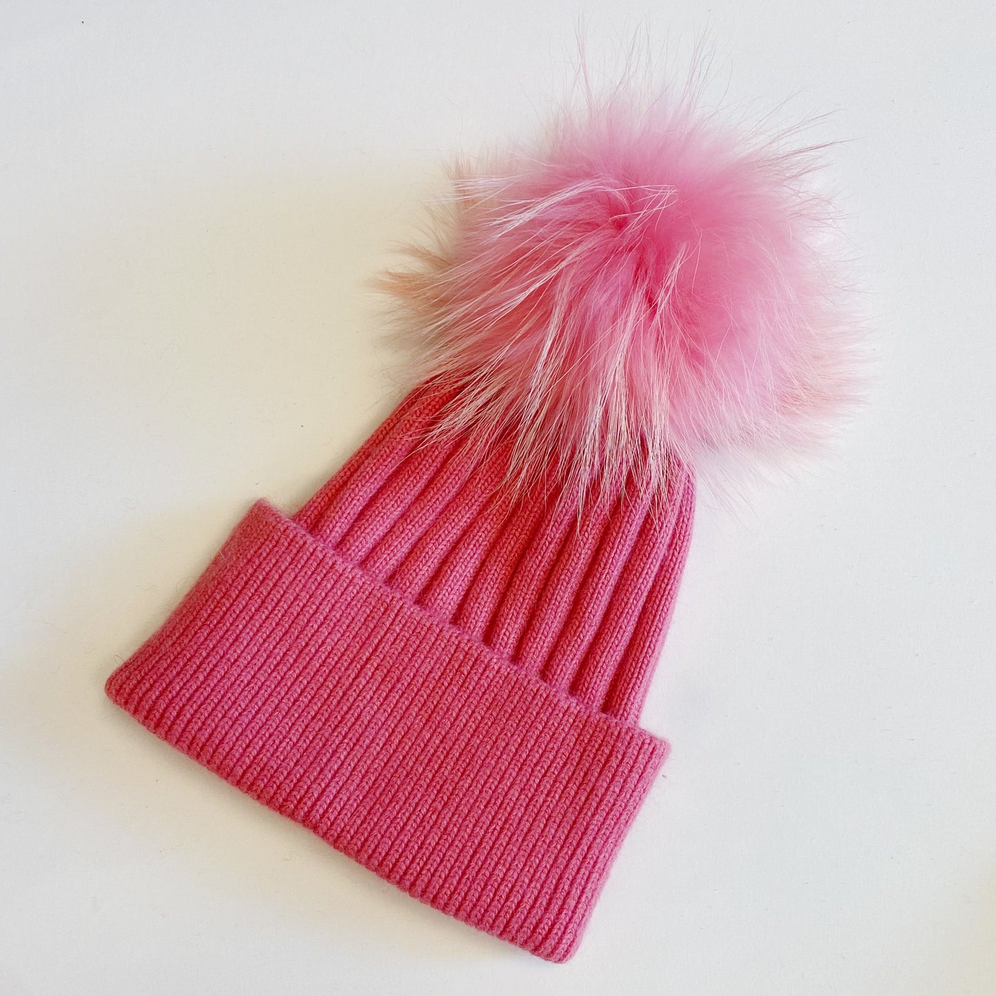 Pure Angora Genuine Fur Luxe Beanie by Ellisonyoung.com