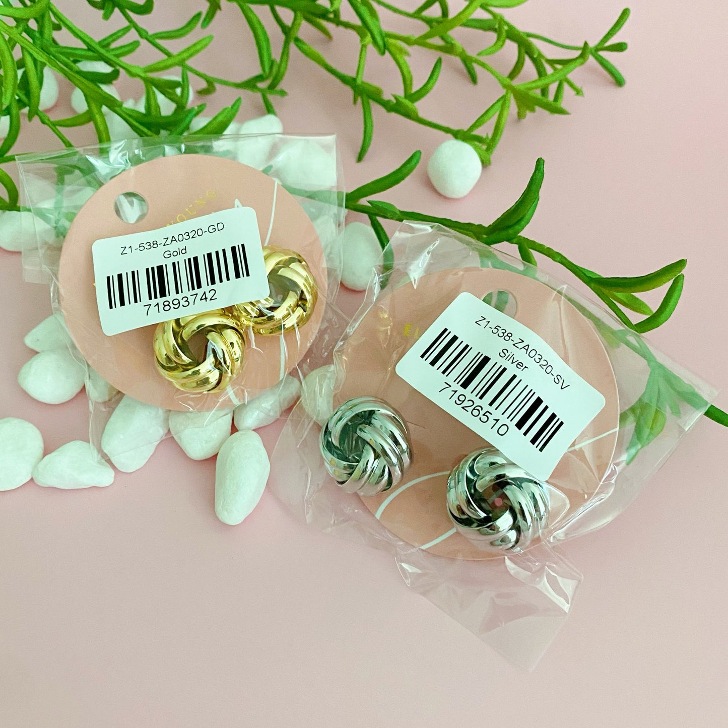 Knotted Elegance Earrings by Ellisonyoung.com
