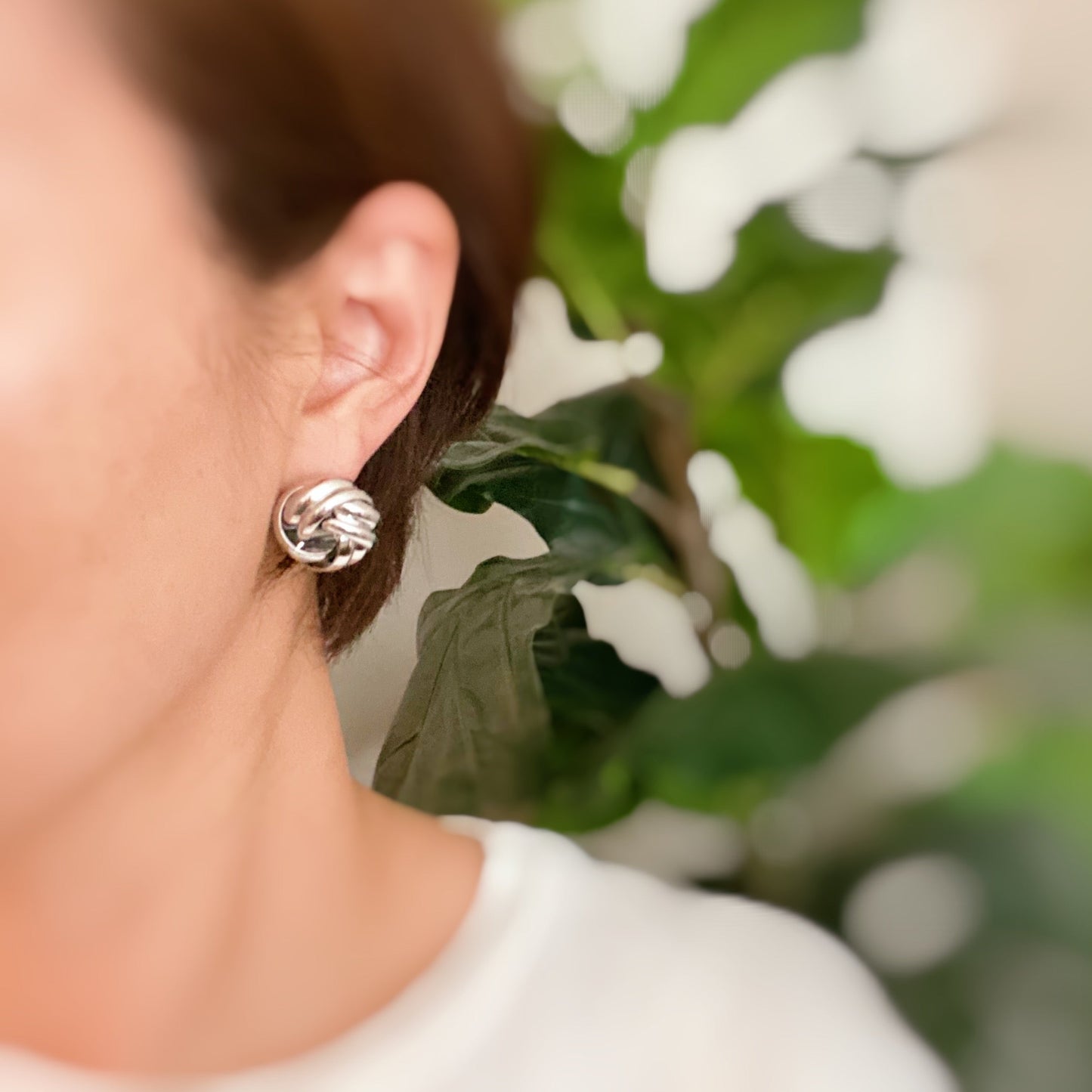 Knotted Elegance Earrings by Ellisonyoung.com