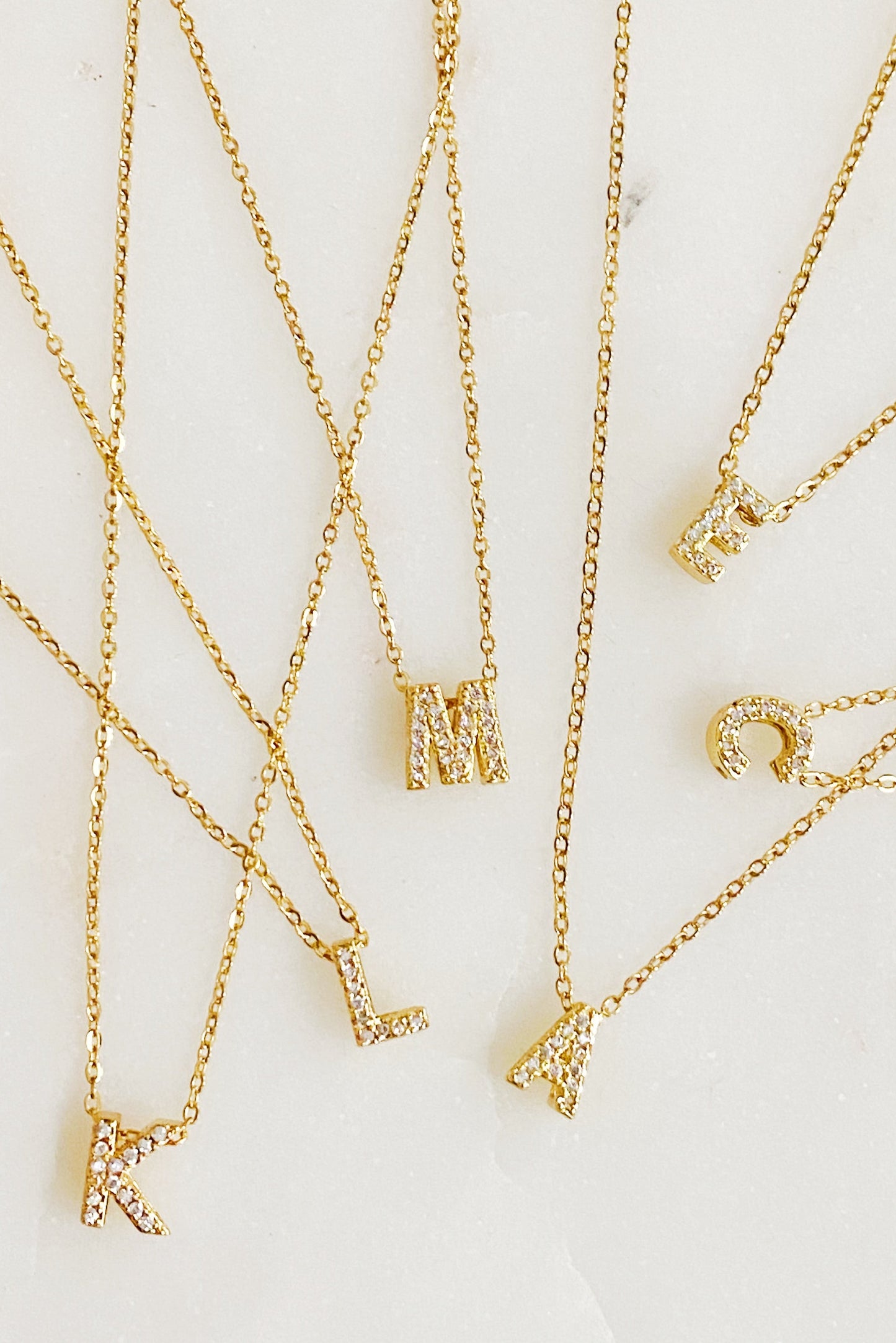Mini Keepsake Initial Necklace by Ellisonyoung.com