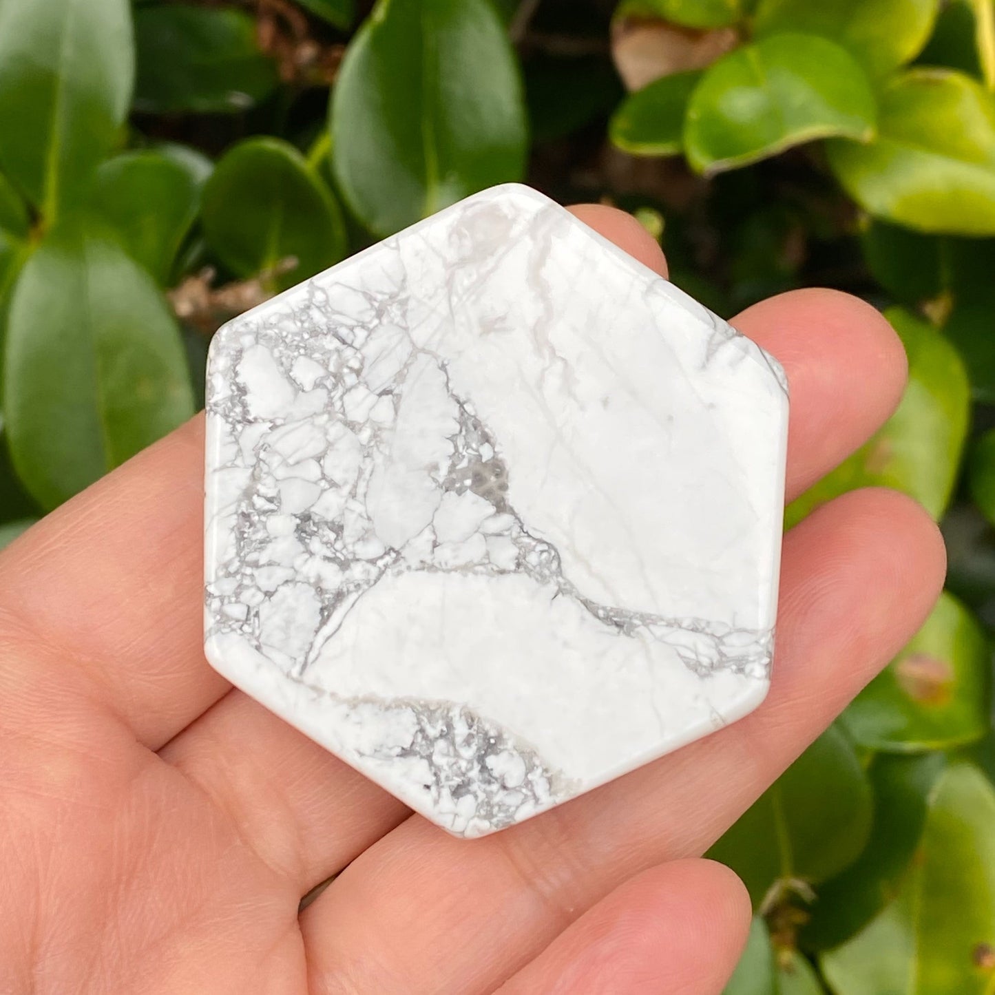 Hexagon Natural Stone Device Grip by Ellisonyoung.com