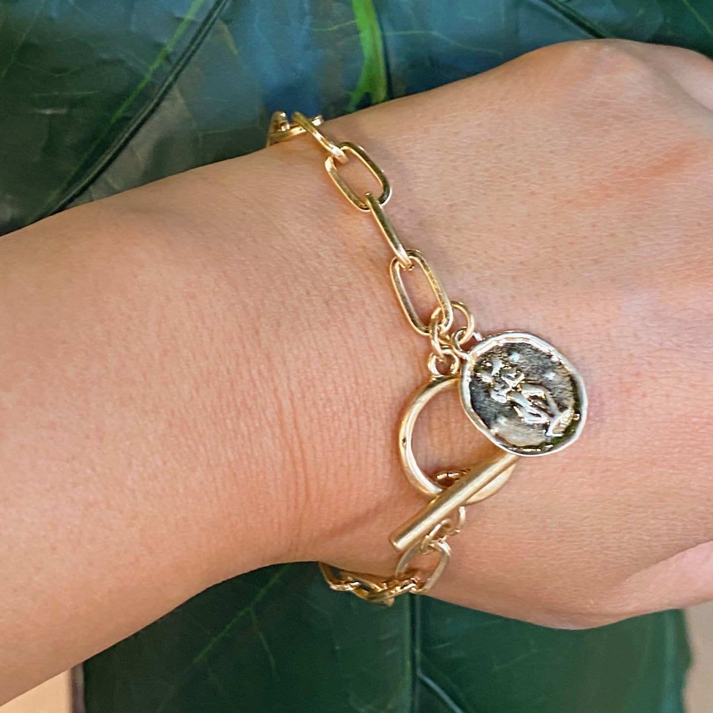 Zodiac Charm Chain Bracelet by Ellisonyoung.com