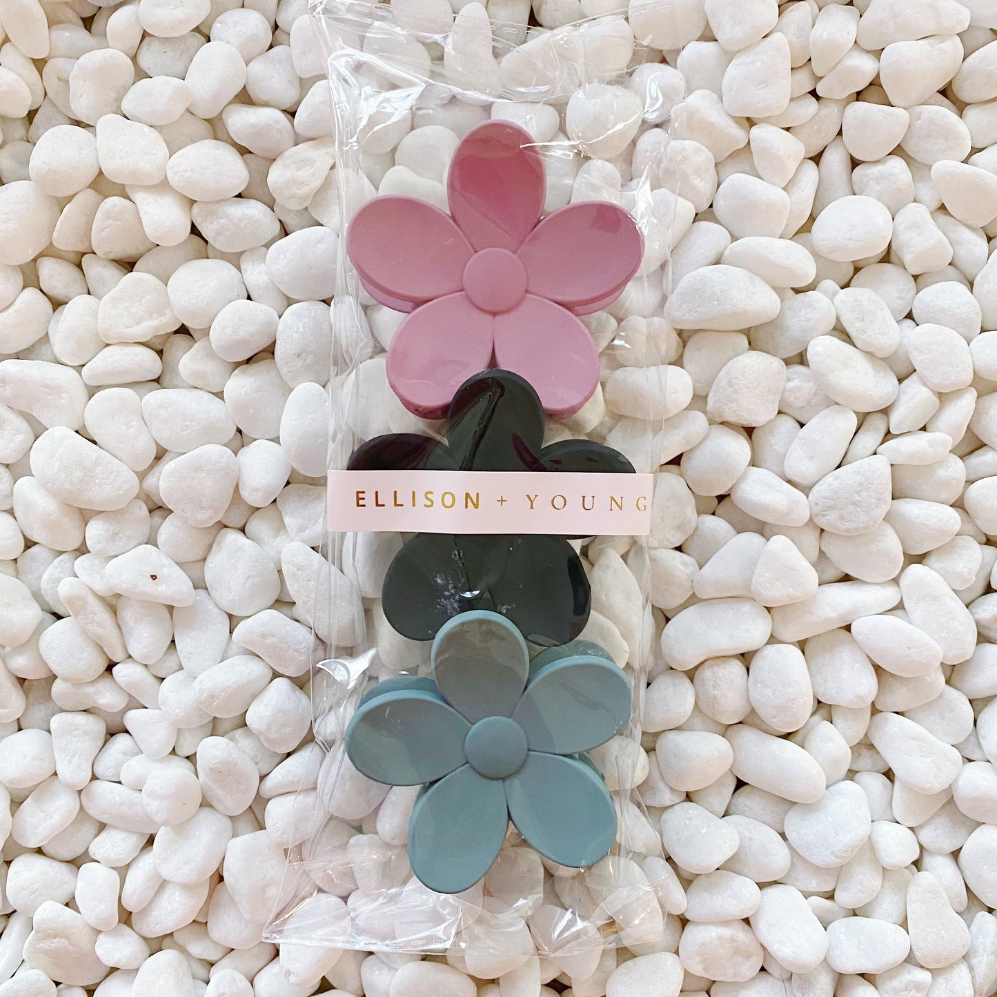 Smaller Daisy Days Hair Claw Set Of 3 by Ellisonyoung.com