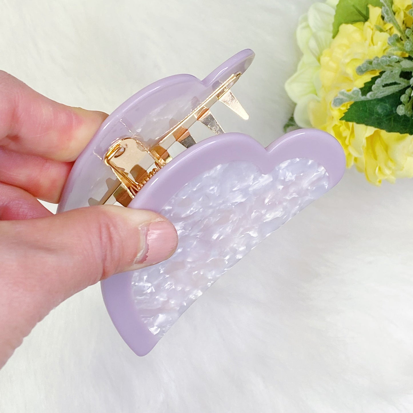 Sweetest Heart Hair Claw by Ellisonyoung.com