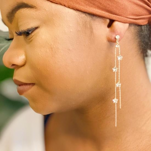 Strands of Stars Earrings by Ellisonyoung.com