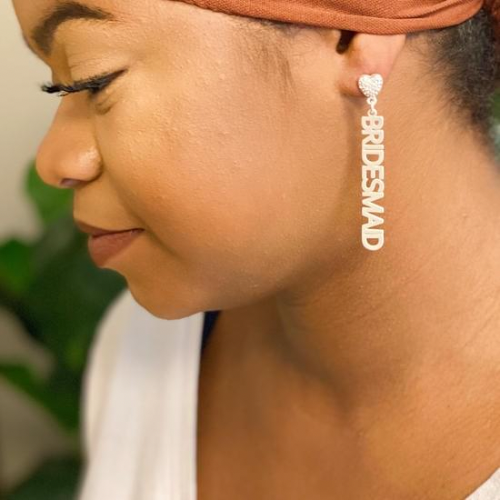 Be My Bridesmaid Earrings by Ellisonyoung.com