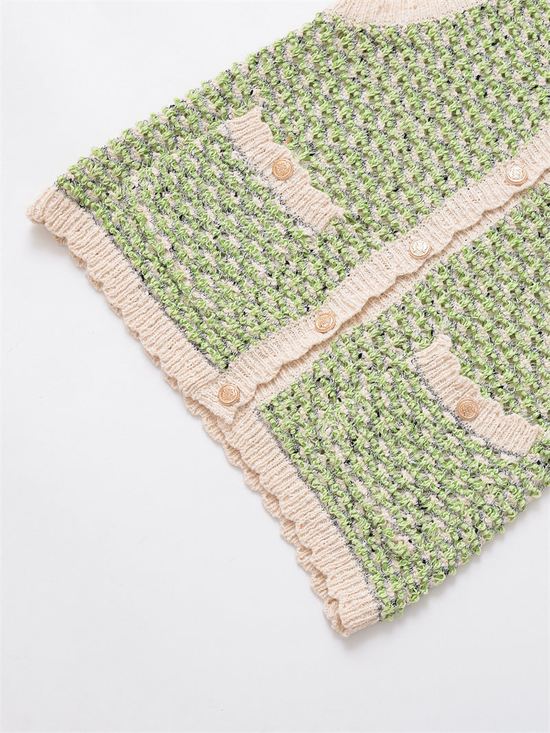 Women's Textured Knitted Top