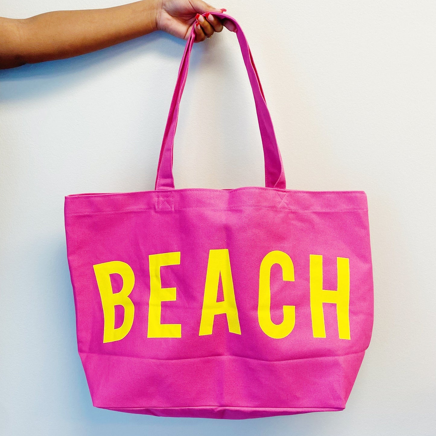 Well Made Beach Canvas Tote by Ellisonyoung.com