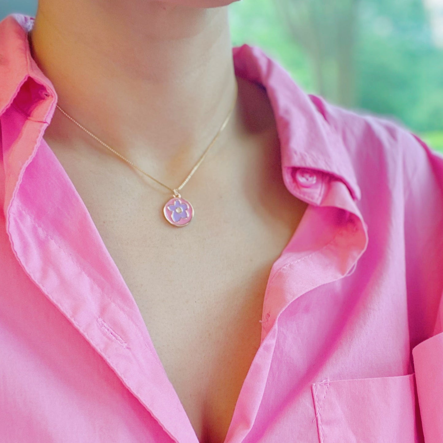 Flower Lover Necklace by Ellisonyoung.com