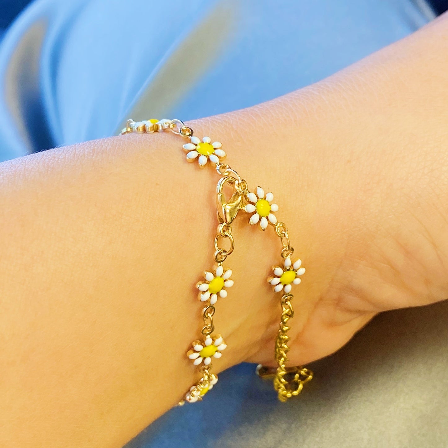 All Around Daisy Bracelet by Ellisonyoung.com
