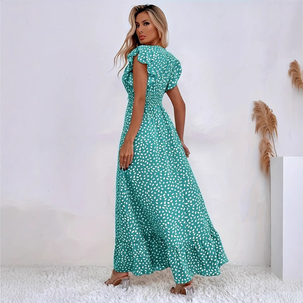 Bohemian Fashion Versatile Printed Jumpsuit