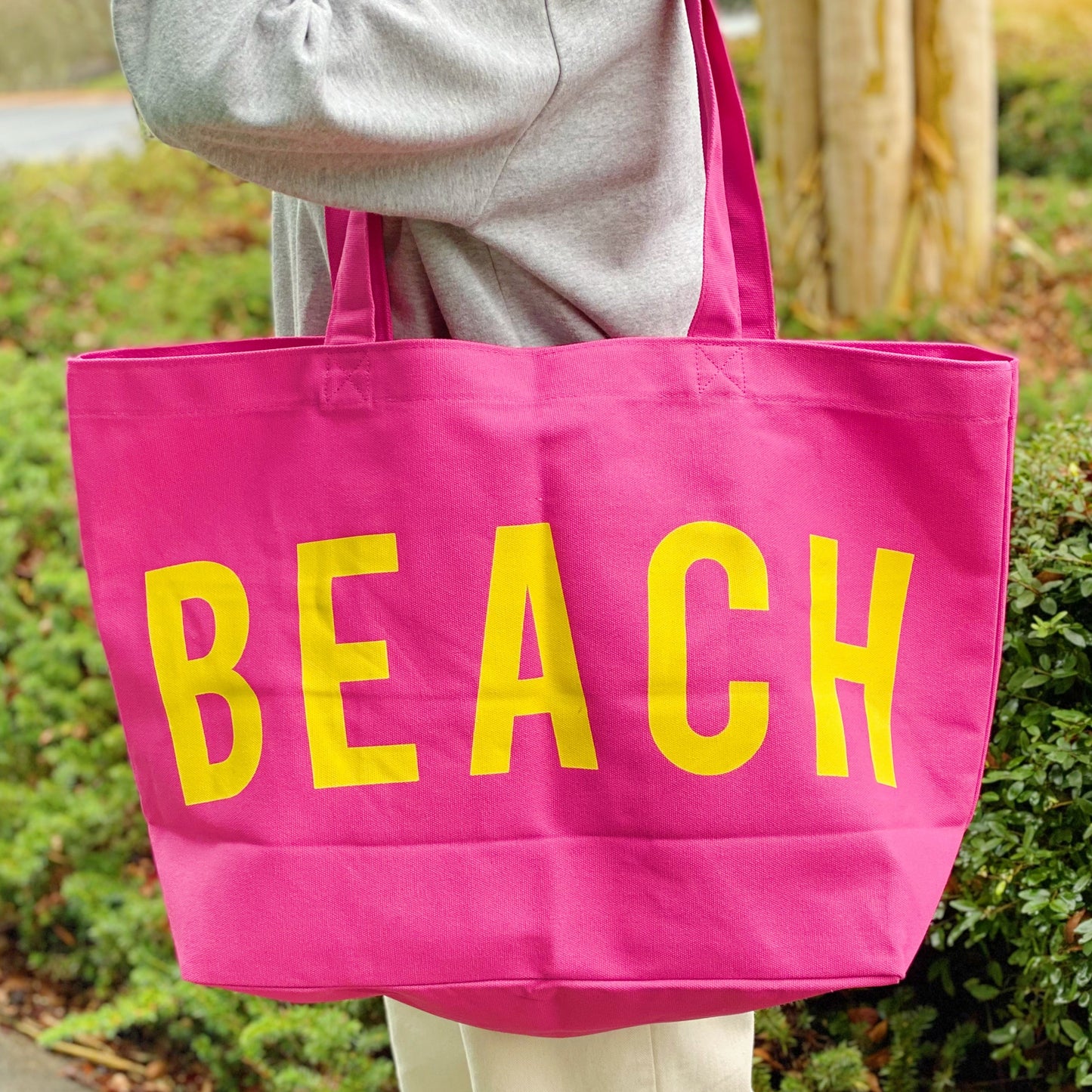 Well Made Beach Canvas Tote by Ellisonyoung.com