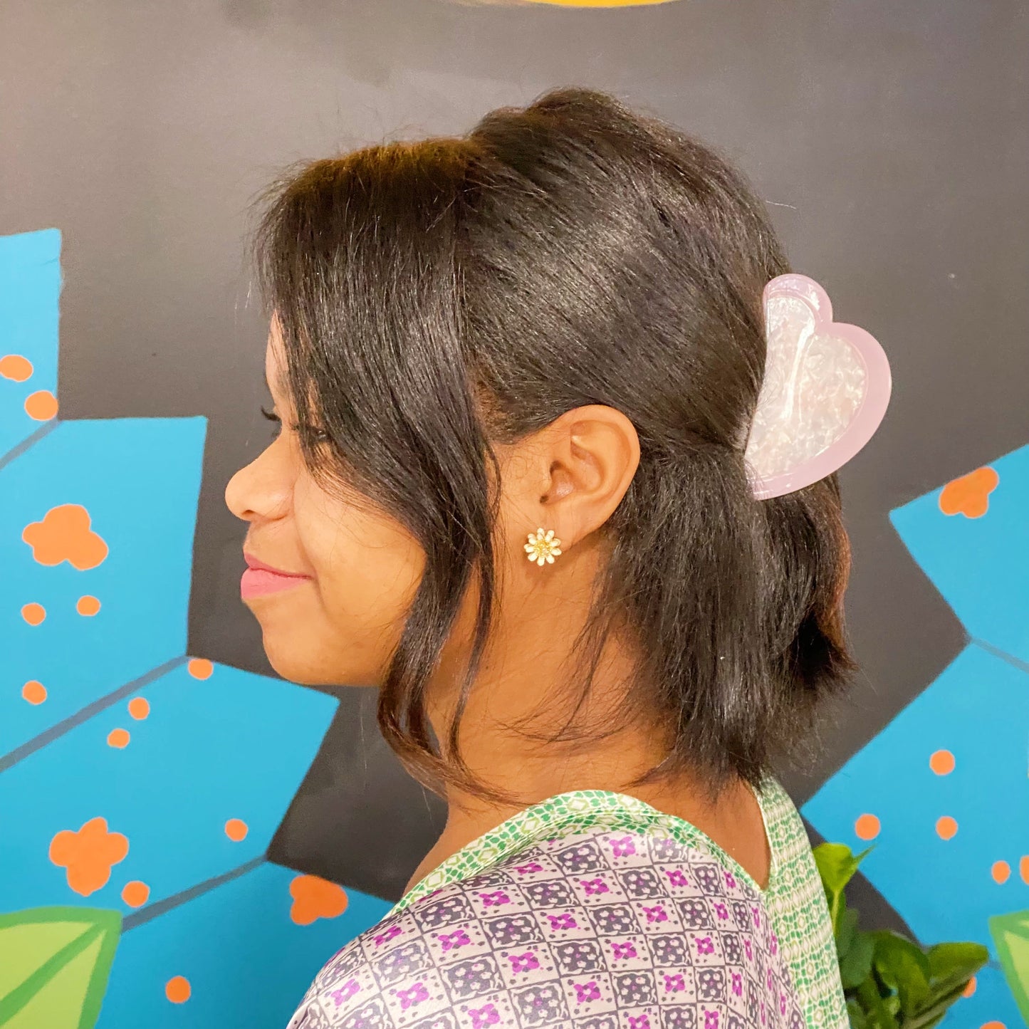 Sweetest Heart Hair Claw by Ellisonyoung.com
