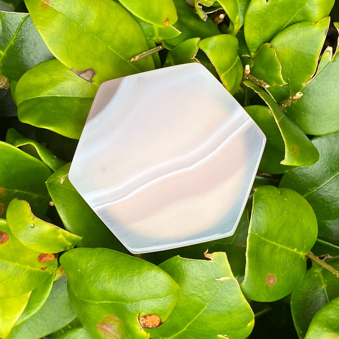 Hexagon Natural Stone Device Grip by Ellisonyoung.com