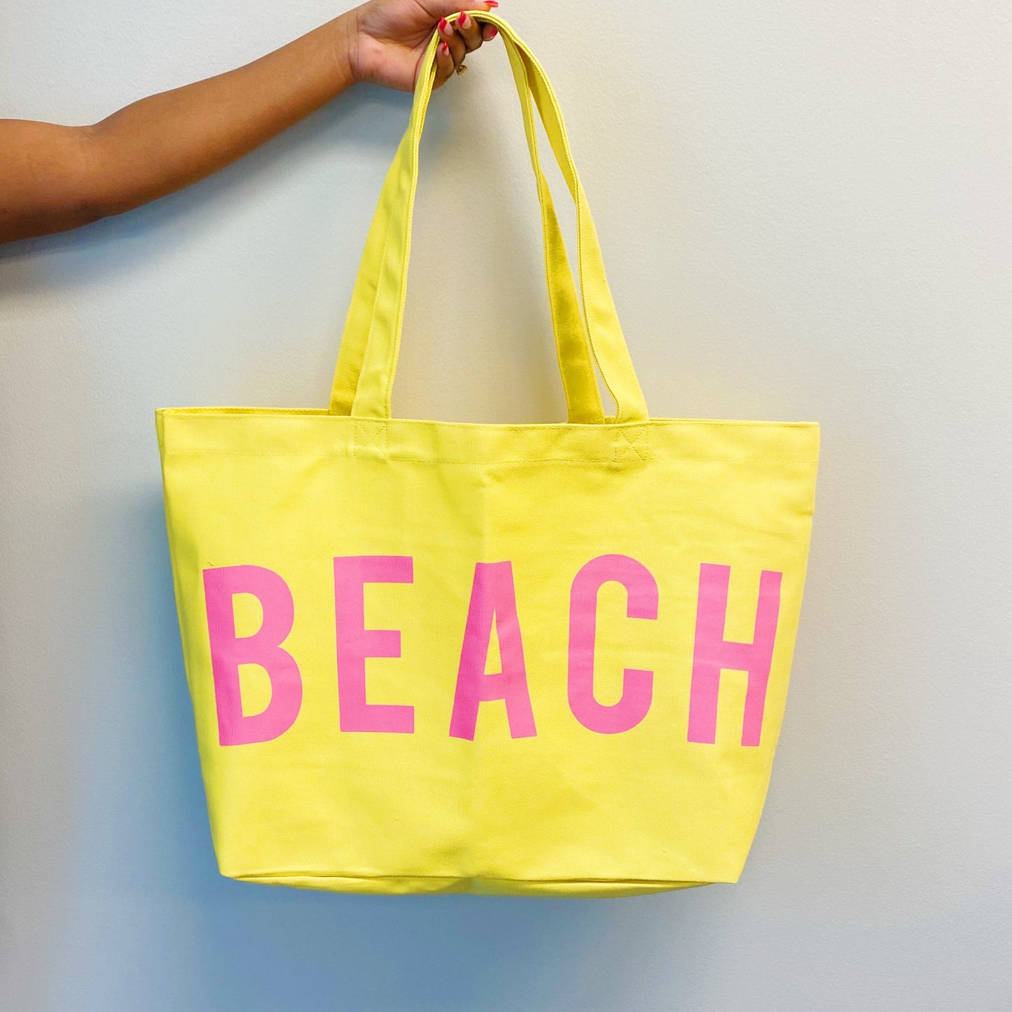 Well Made Beach Canvas Tote by Ellisonyoung.com