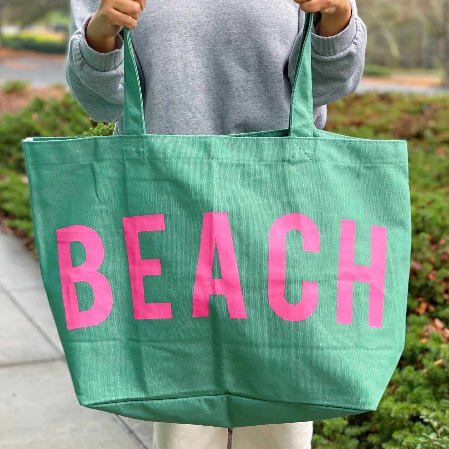 Well Made Beach Canvas Tote by Ellisonyoung.com