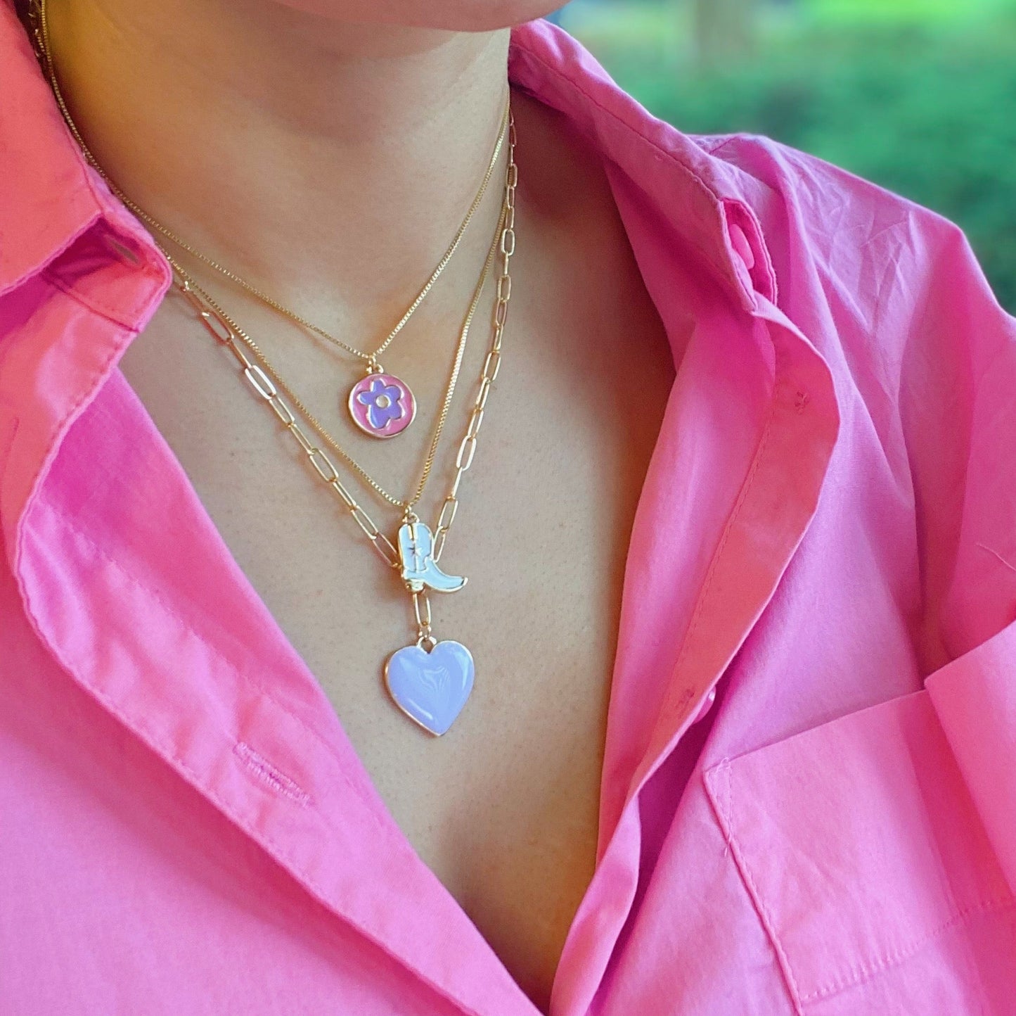 Flower Lover Necklace by Ellisonyoung.com
