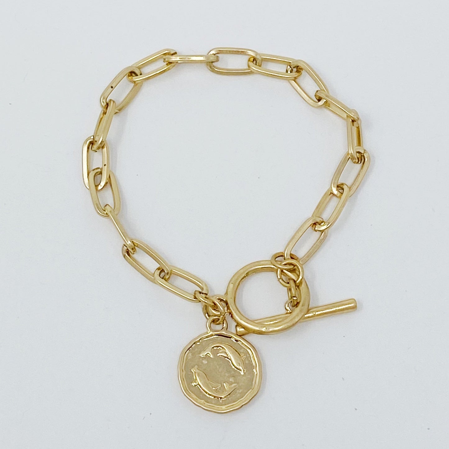 Zodiac Charm Chain Bracelet by Ellisonyoung.com