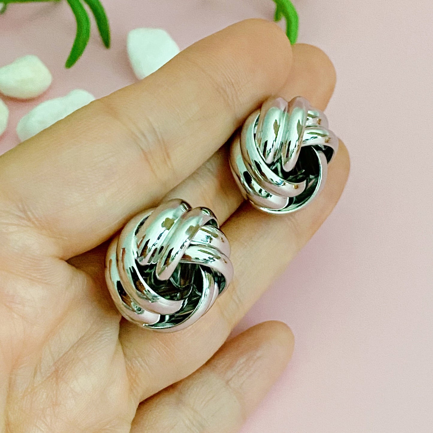 Knotted Elegance Earrings by Ellisonyoung.com