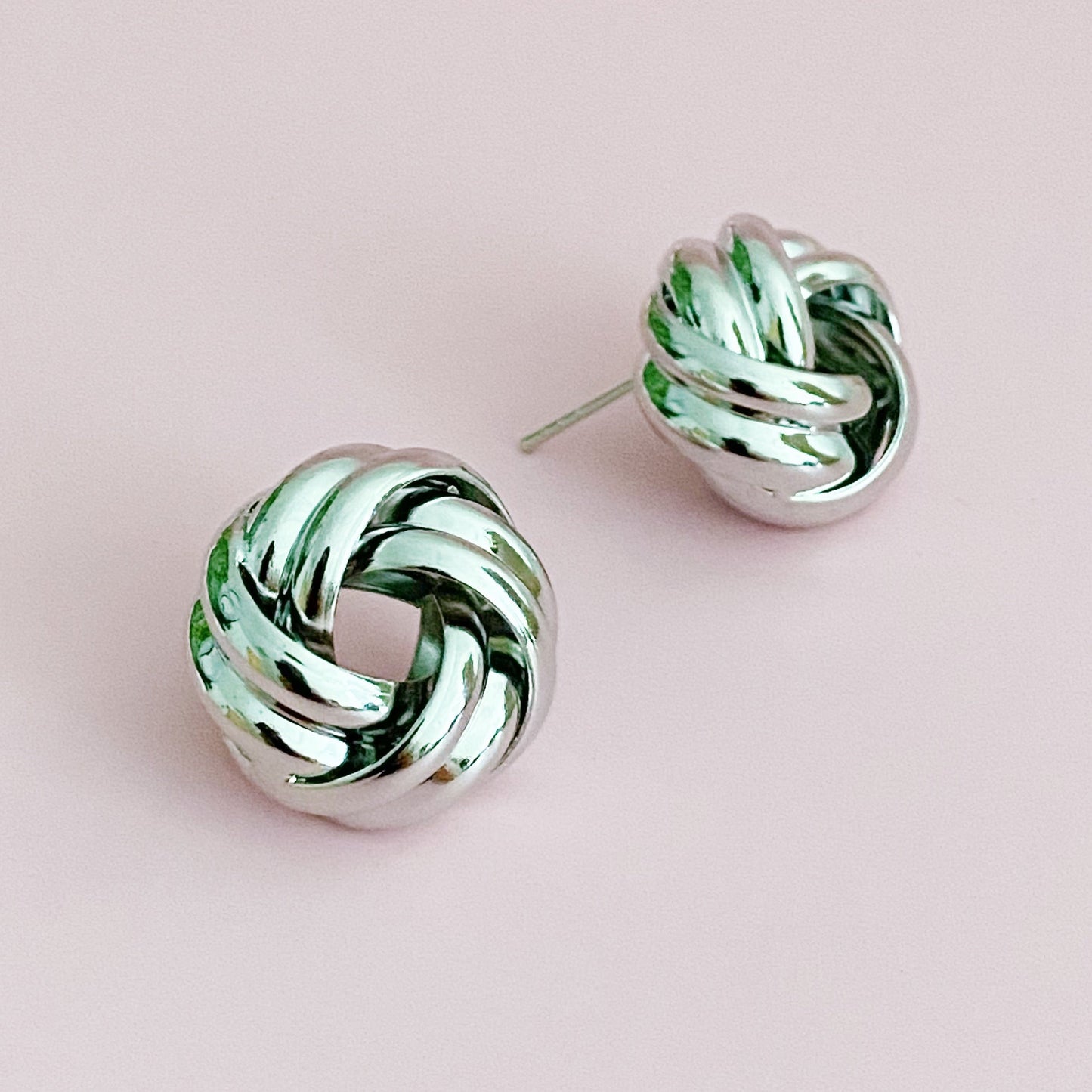 Knotted Elegance Earrings by Ellisonyoung.com