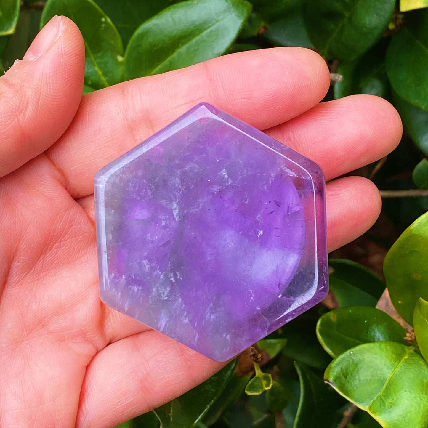 Hexagon Natural Stone Device Grip by Ellisonyoung.com