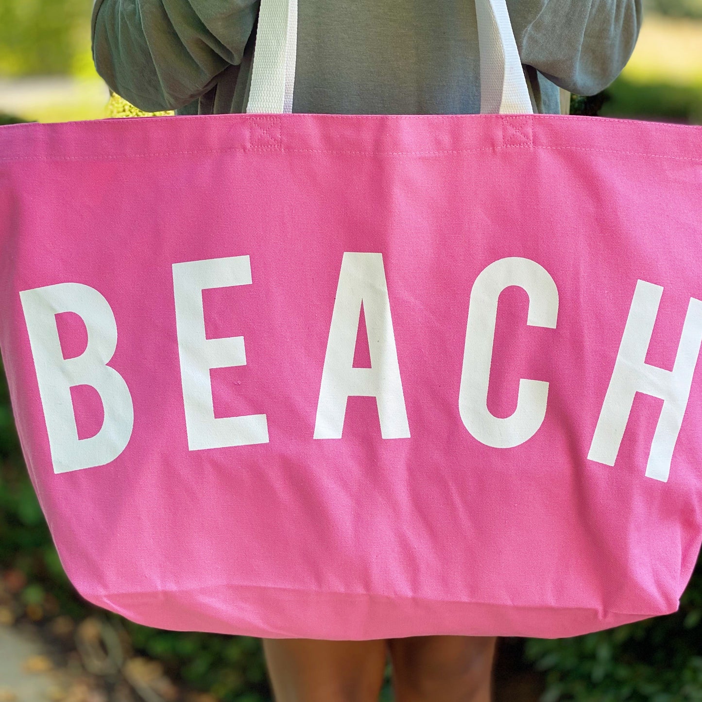 Let’s Do Beach Canvas Tote by Ellisonyoung.com