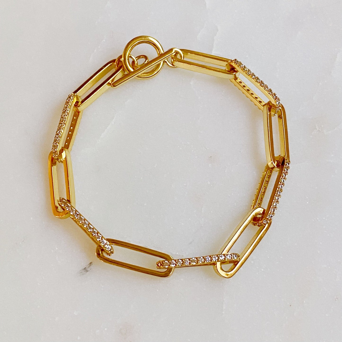 Alternative Shine Link Chain Bracelet by Ellisonyoung.com