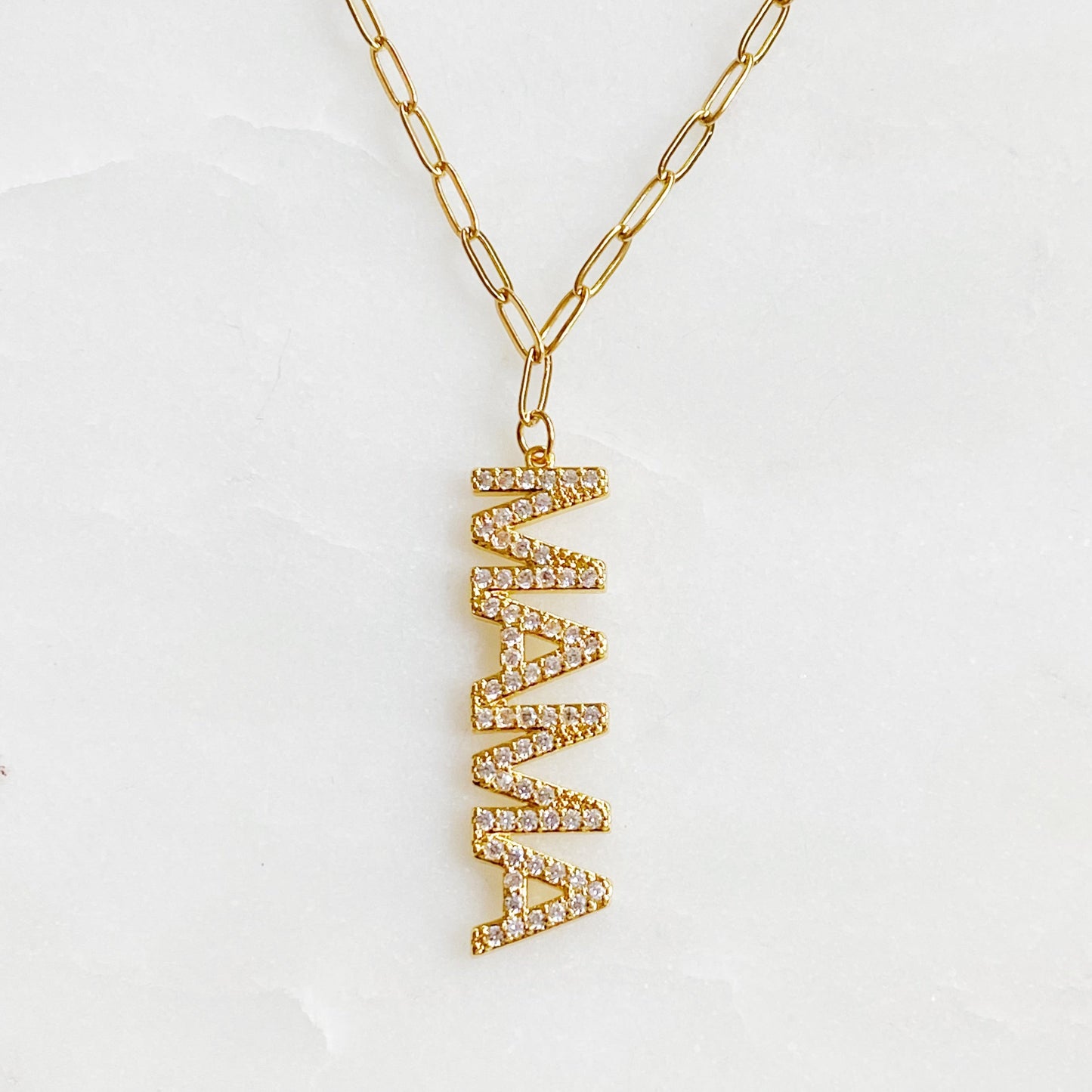 Mama Drop Pendant Necklace by Ellisonyoung.com