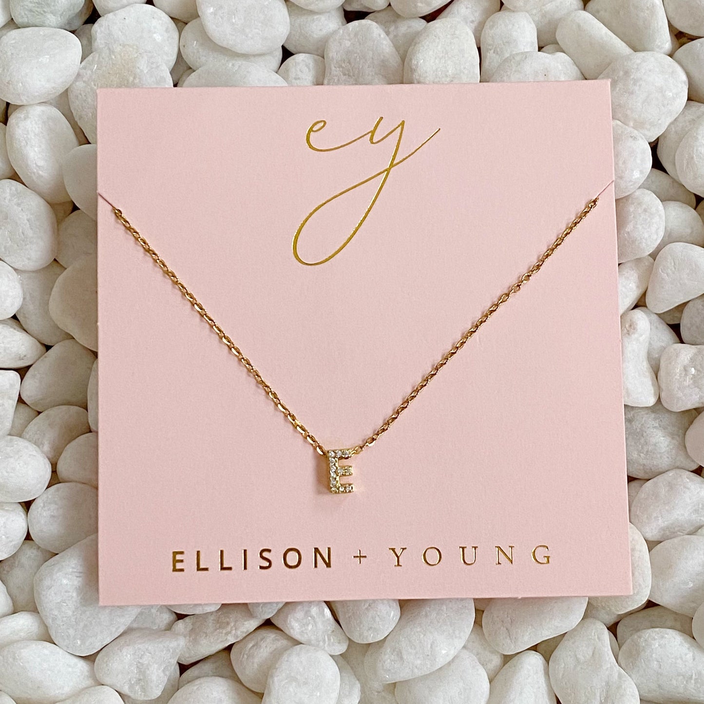 Mini Keepsake Initial Necklace by Ellisonyoung.com