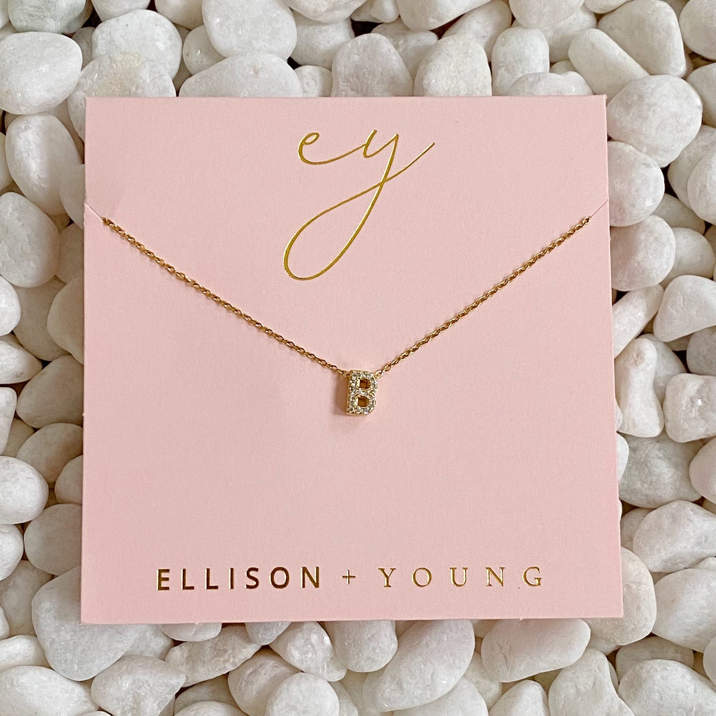 Mini Keepsake Initial Necklace by Ellisonyoung.com