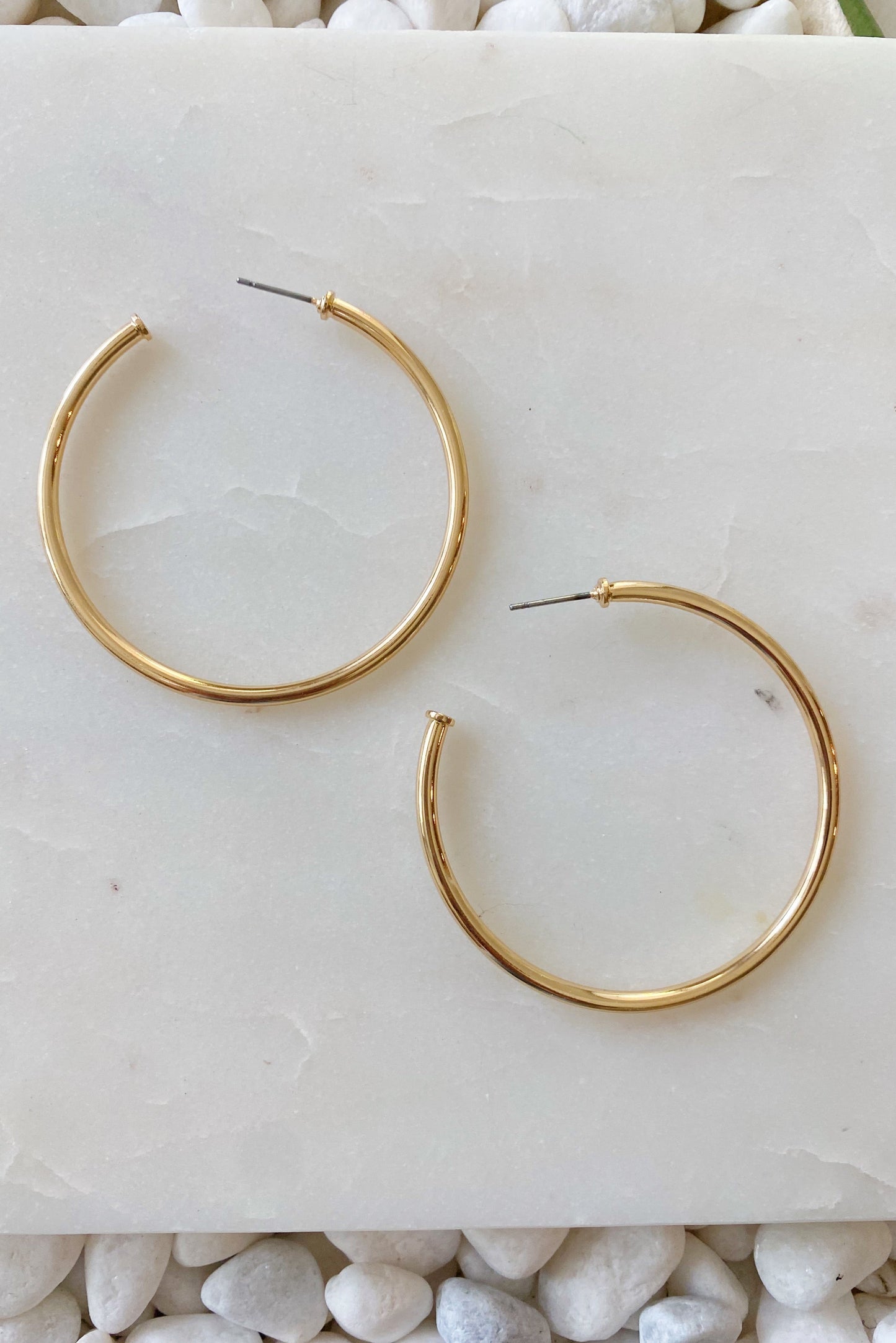 The Best Of Hoops Earrings, Shiny Gold by Ellisonyoung.com