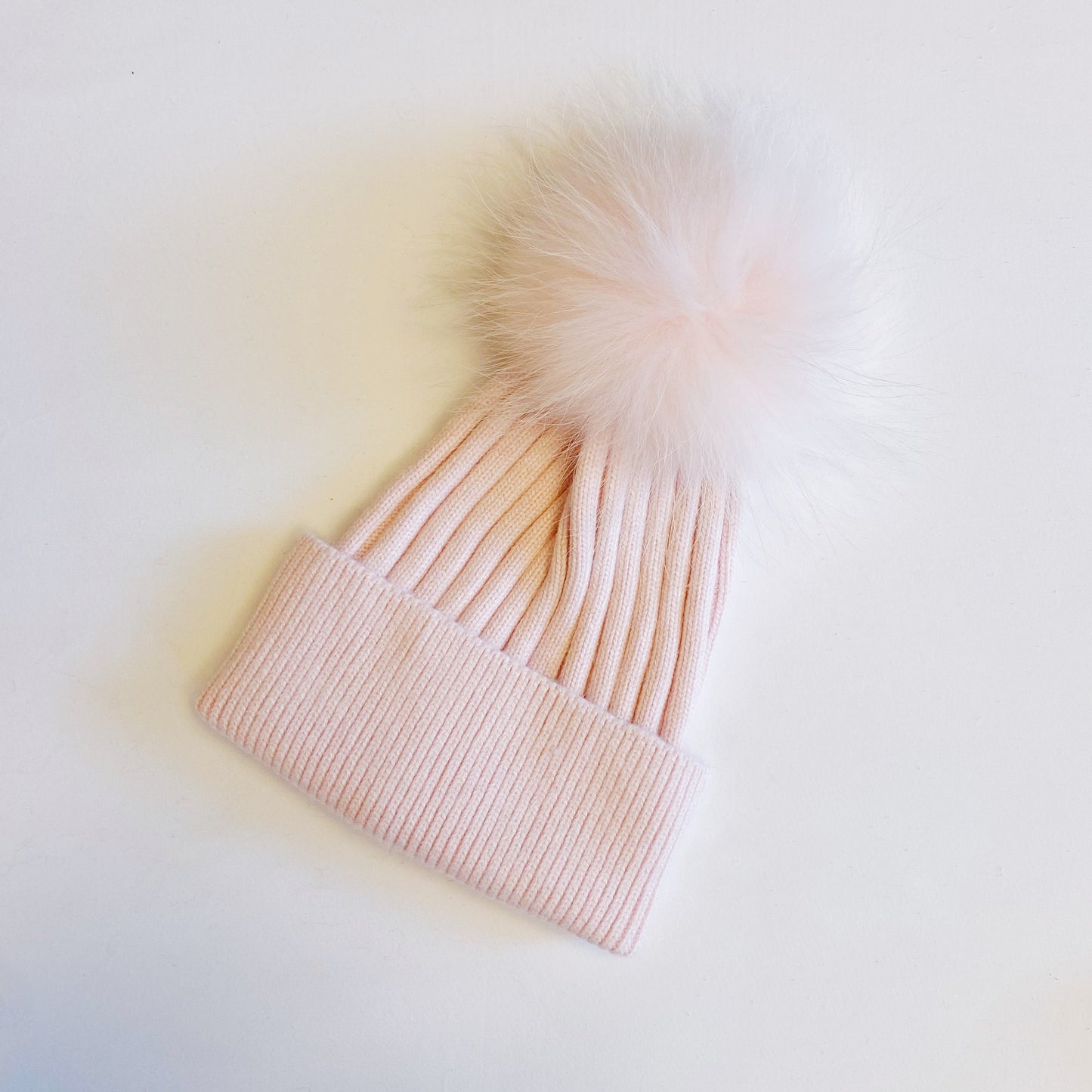 Pure Angora Genuine Fur Luxe Beanie by Ellisonyoung.com