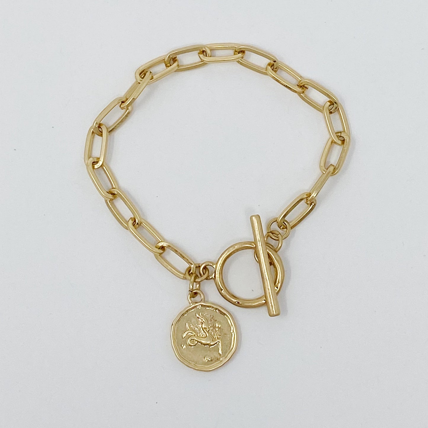 Zodiac Charm Chain Bracelet by Ellisonyoung.com