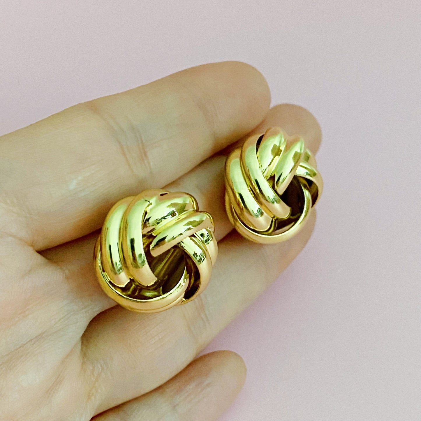 Knotted Elegance Earrings by Ellisonyoung.com