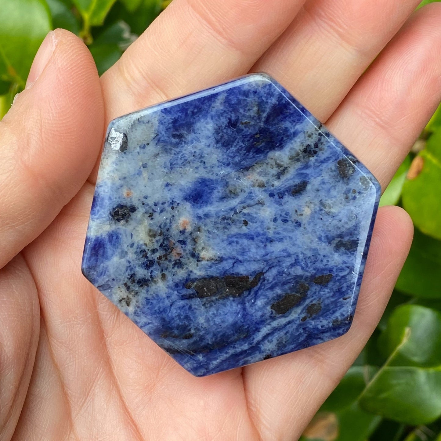 Hexagon Natural Stone Device Grip by Ellisonyoung.com