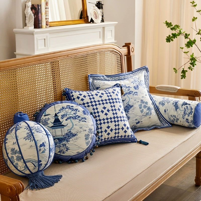 Vintage Living Room Rustic Luxury Pillow