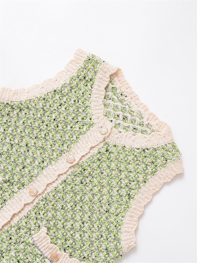 Women's Textured Knitted Top
