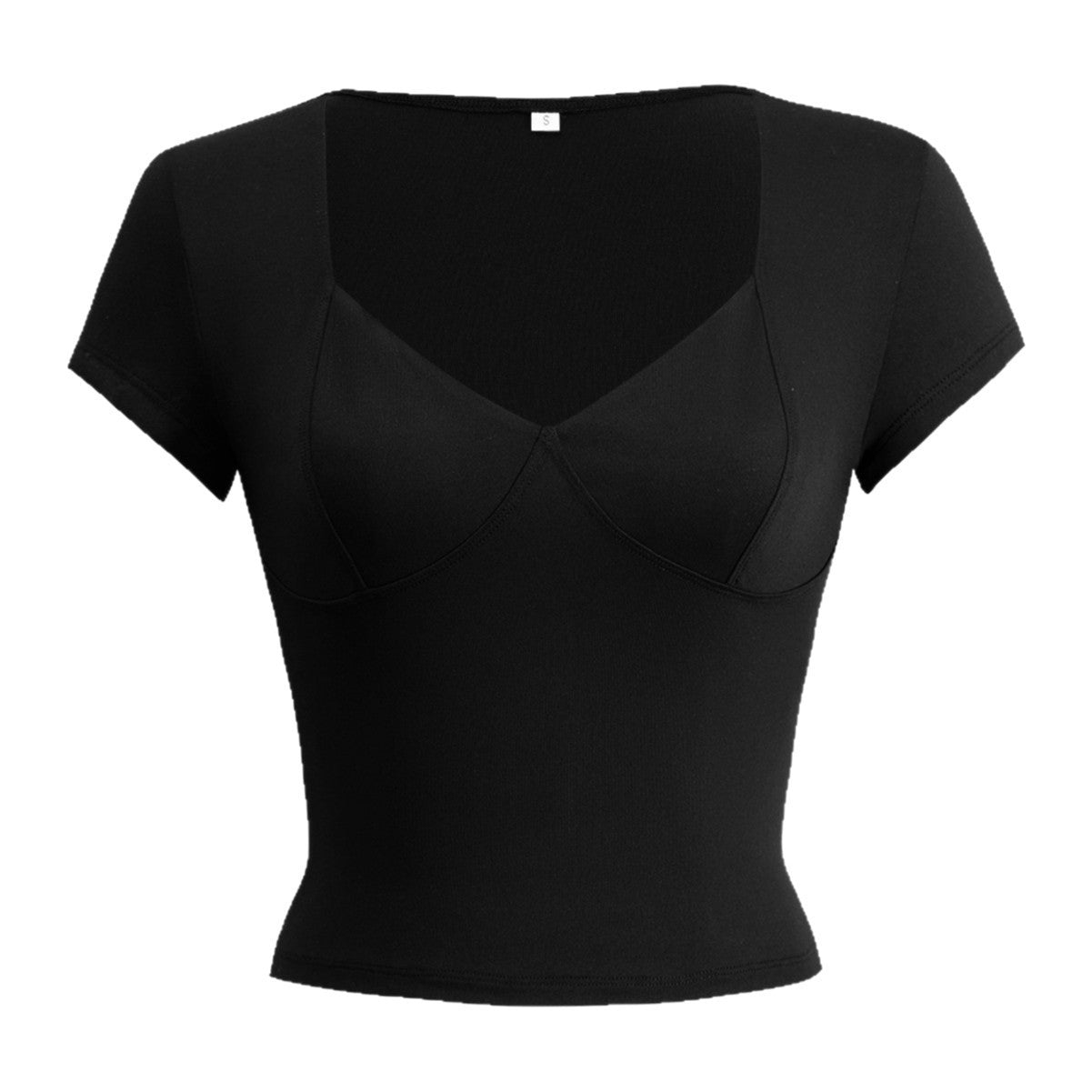 Slim-fit Short-sleeved T-shirt For Women