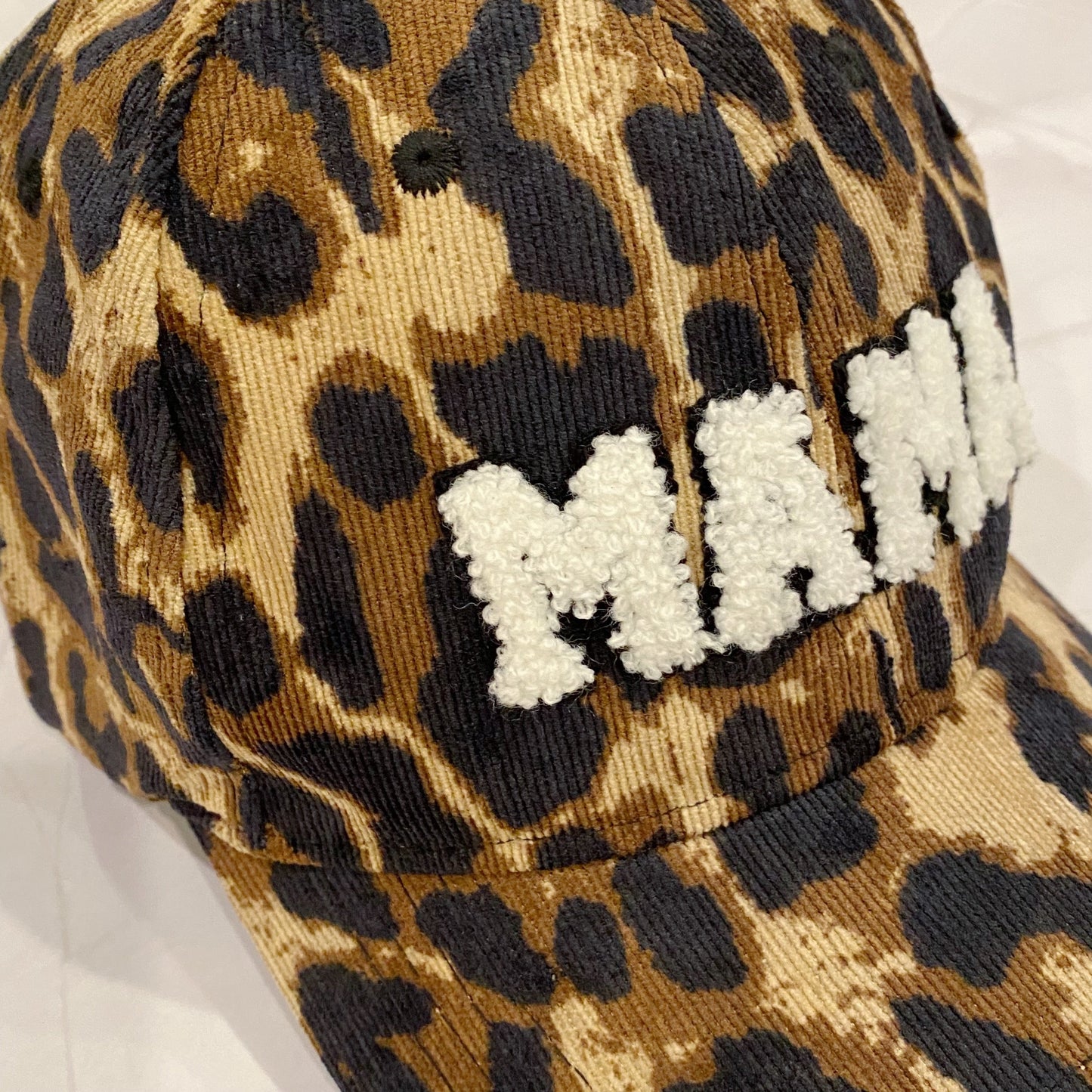 Wild Mama Corduroy Ball Cap by Ellisonyoung.com