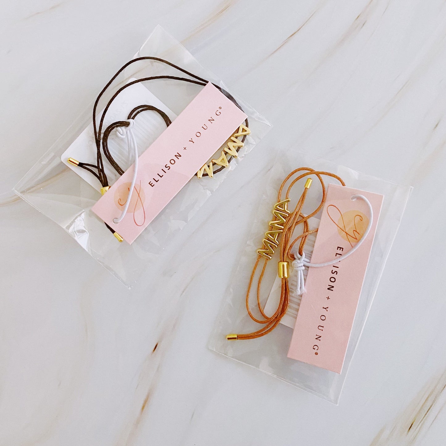 Satin Thread Mama Bracelet by Ellisonyoung.com