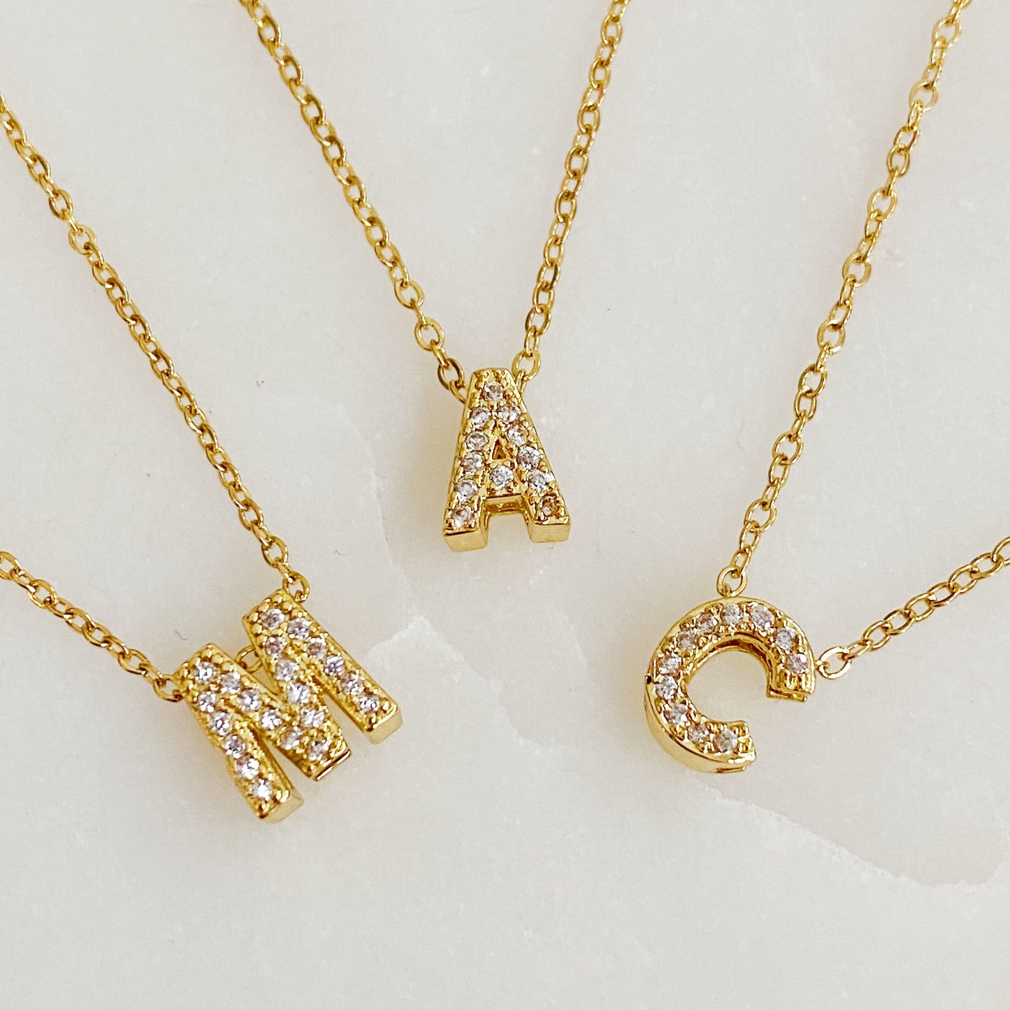 Mini Keepsake Initial Necklace by Ellisonyoung.com