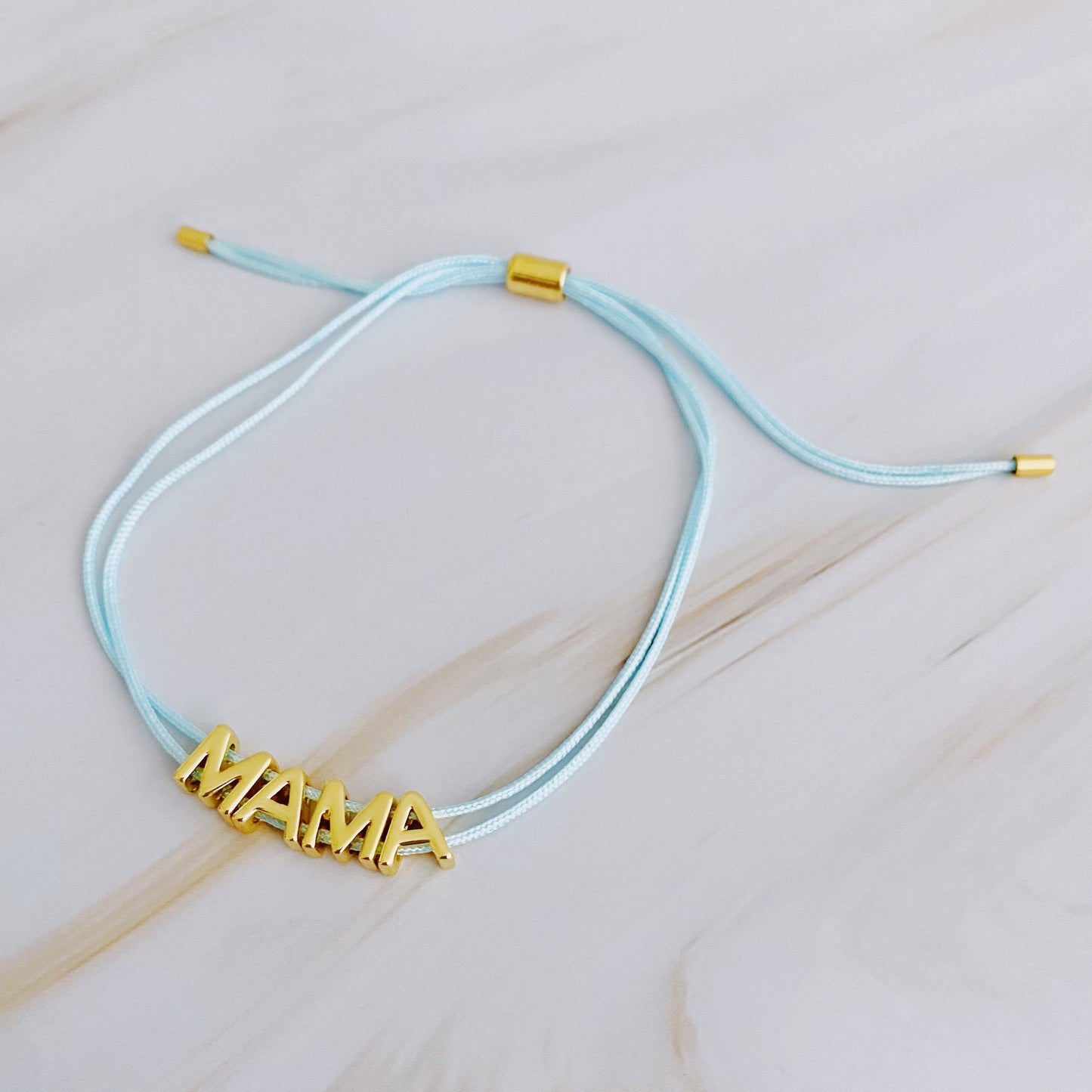 Satin Thread Mama Bracelet by Ellisonyoung.com