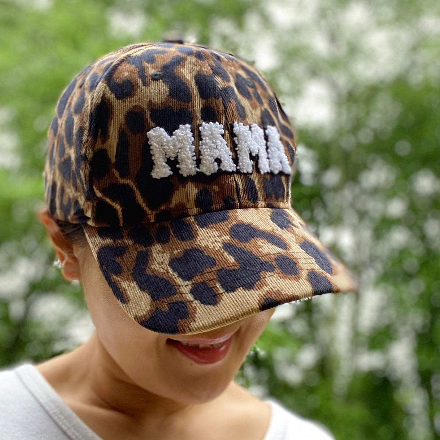 Wild Mama Corduroy Ball Cap by Ellisonyoung.com