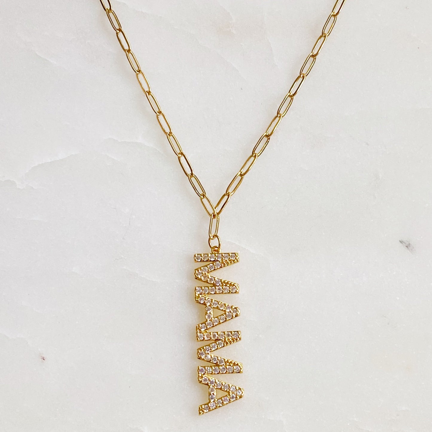 Mama Drop Pendant Necklace by Ellisonyoung.com