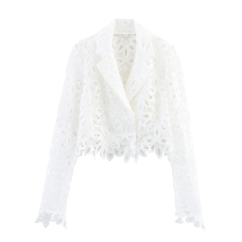 European And American Suit Collar Temperament Coat Comfort And Casual